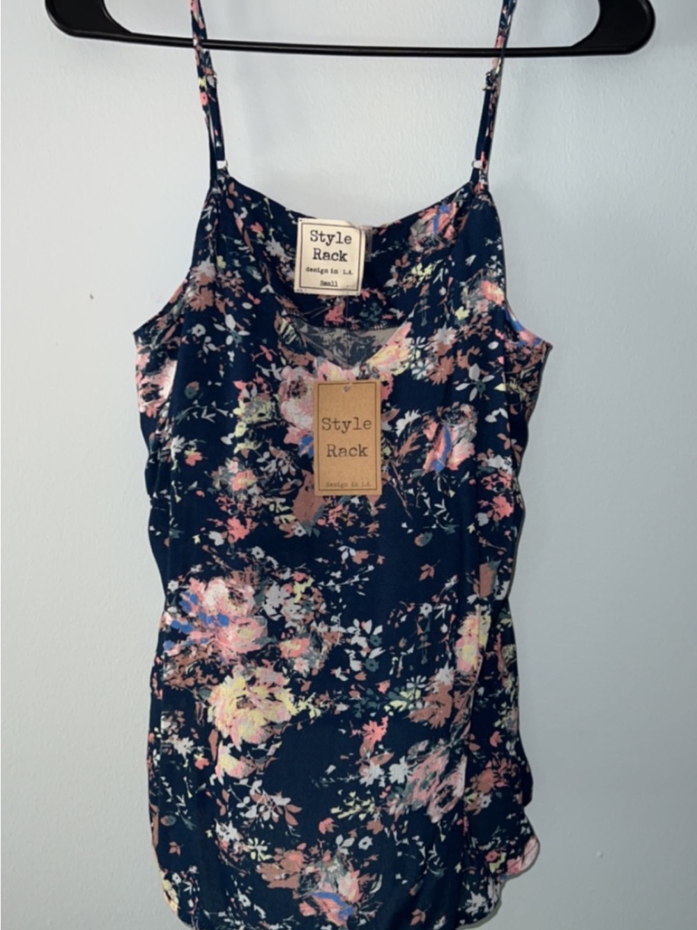 Style Rack Navy Floral Spaghetti-Strap Camisole